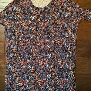 LuLaRoe floral Irma tee